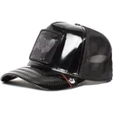 gorra-trucker-negra-oveja-black-sheep-big-black-patent-leather-the-farm-de-goorin-bros