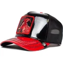 gorra-trucker-nera-e-rossa-capra-goat-goaty-mcgoatface-pelle-patent-the-farm-di-goorin-bros