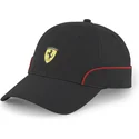 mutzen-gebogen-schwarz-verstellbares-band-sptwr-race-b-der-ferrari-formula-1-von-puma