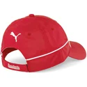 cappellino-curvo-rosso-regolabile-sptwr-race-b-di-ferrari-formula-1-di-puma
