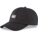 cappellino-curvo-nero-regolabile-essentials-iii-di-puma