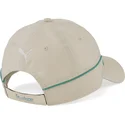 berretto-curvo-beige-regolabile-sptwr-race-b-di-ferrari-formula-1-di-puma