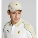 berretto-curvo-beige-regolabile-sptwr-race-b-di-ferrari-formula-1-di-puma