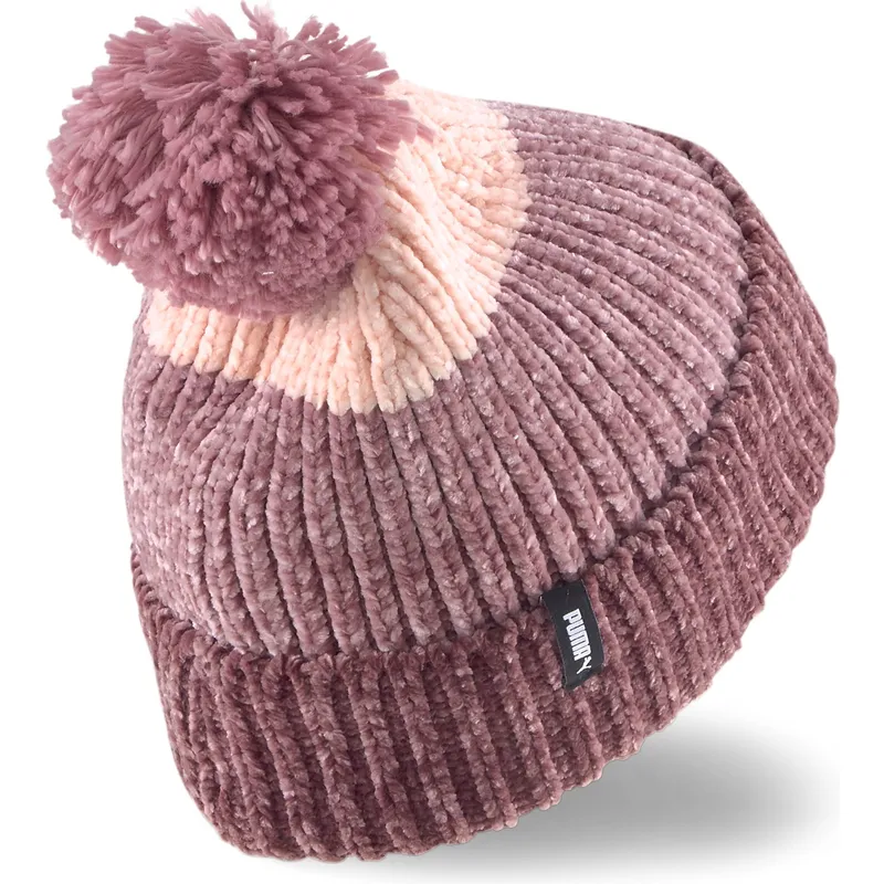 cappelli-pompon-viola-di-puma