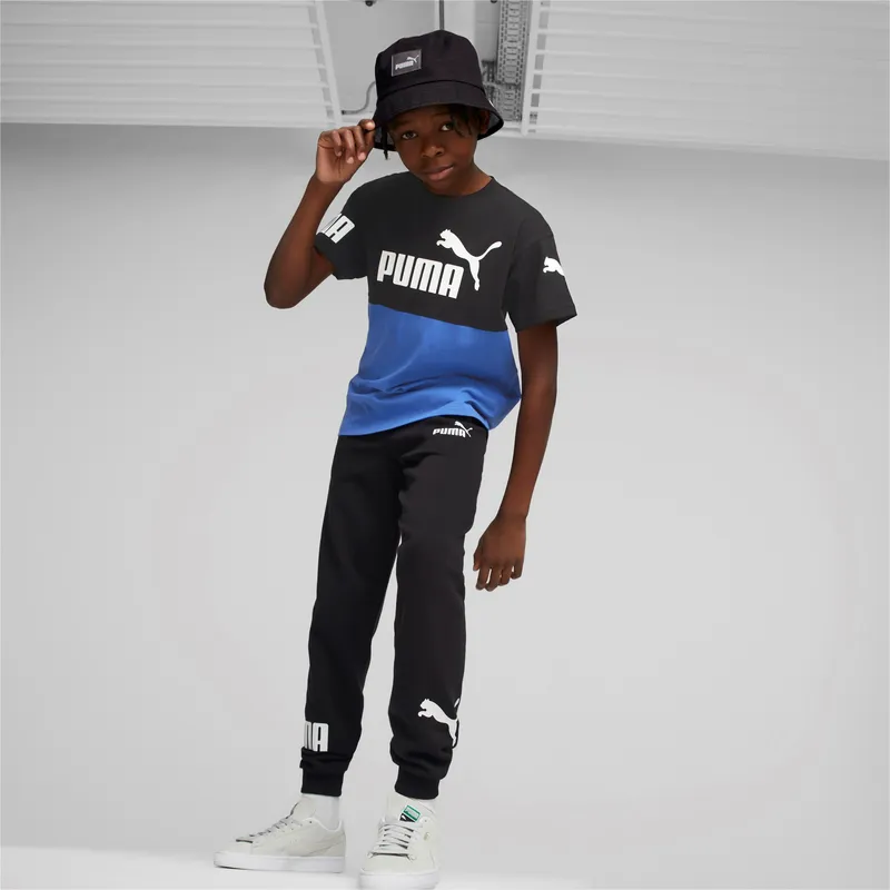 secchi-nero-per-bambino-dei-bucket-negro-para-nino-core-logo-di-puma