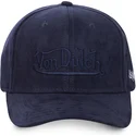 cappellino-visiera-curva-blu-marino-regolabile-forestnb-di-von-dutch