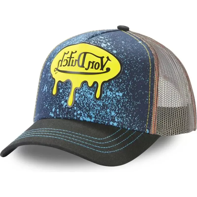 trucker-cap-blau-grau-und-schwarz-amel-yel-von-von-dutch