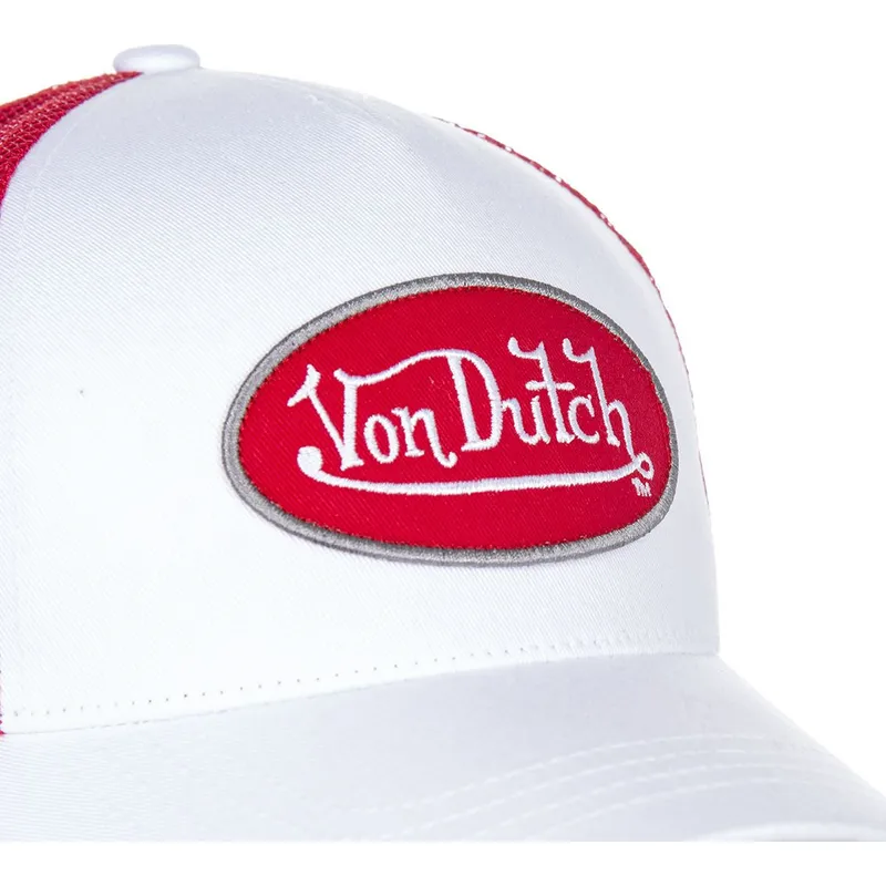 cappellino-trucker-bianco-e-rosso-bmwhred2-di-von-dutch