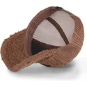 cappellino-trucker-marrone-in-montone-fur2-di-von-dutch