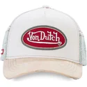 cappellino-curvo-bianco-e-beige-snapback-kys-di-von-dutch