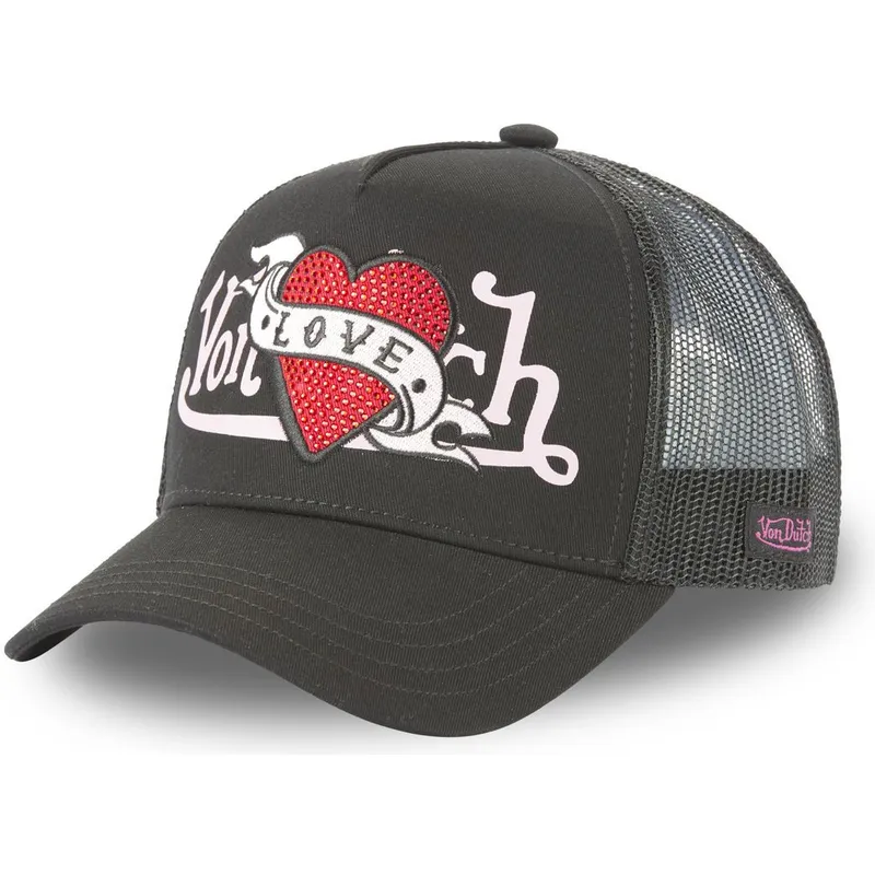 trucker-kasket-sort-love-lovu-nr-fra-von-dutch