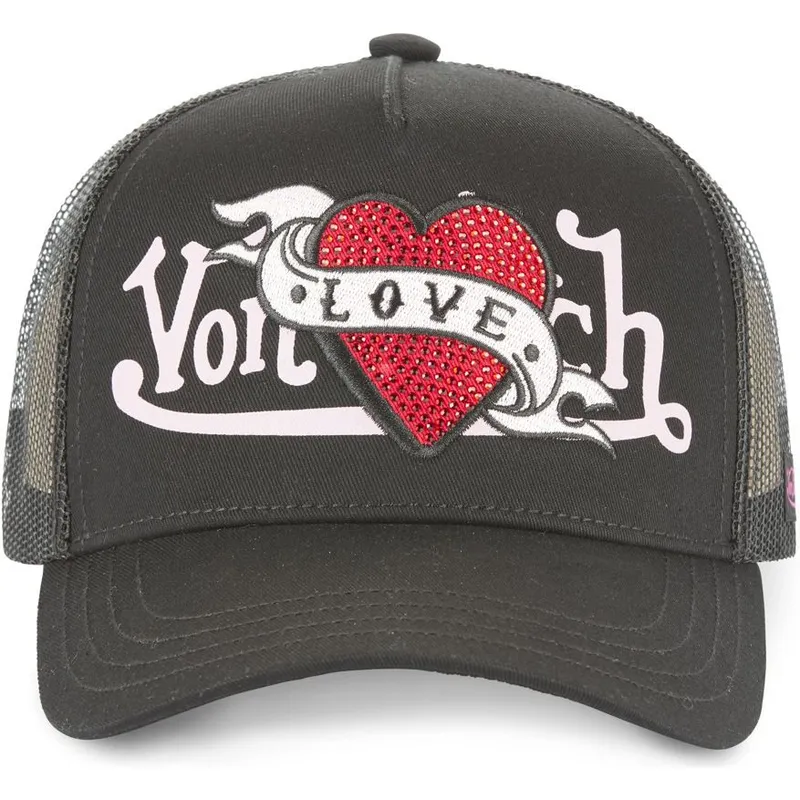 trucker-kasket-sort-love-lovu-nr-fra-von-dutch