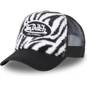 cappellino-trucker-nero-e-bianco-poil1-di-von-dutch