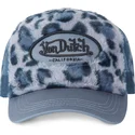 casquette-trucker-bleue-poil3-von-dutch