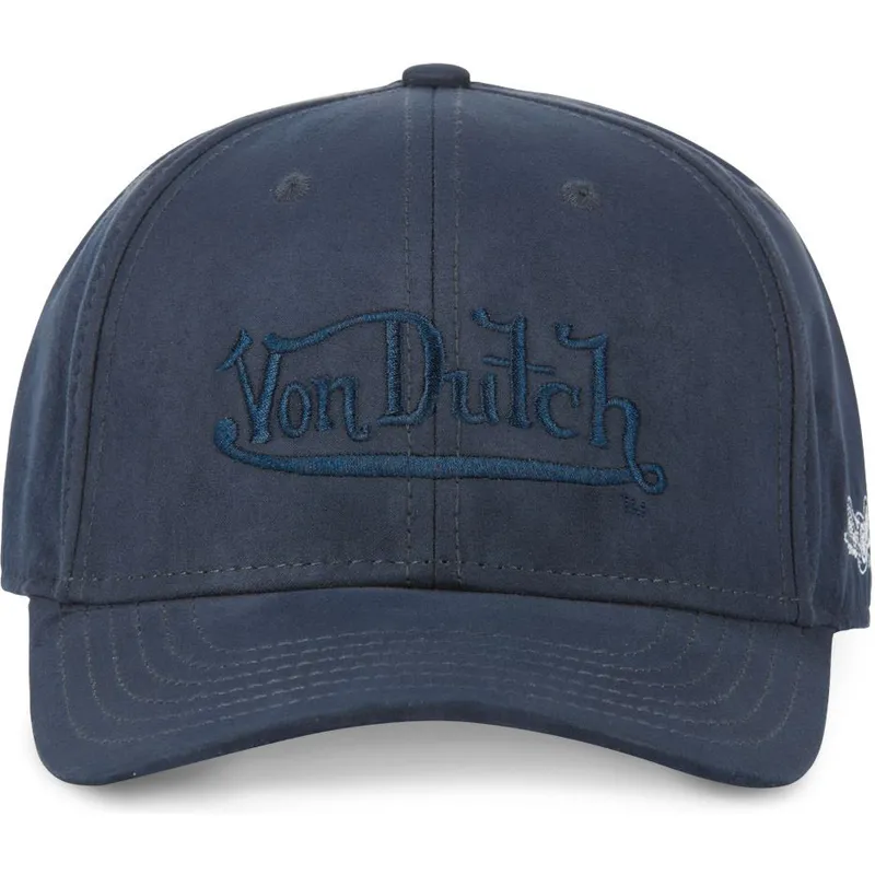 cappellino-curvo-blu-marino-snapback-suedine1-di-von-dutch
