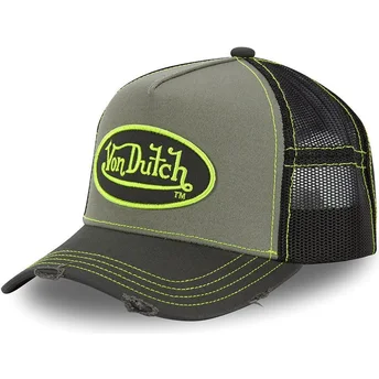 Grøn og sort trucker-kasket SUM GRN fra Von Dutch