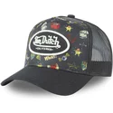 casquette-trucker-noire-tattoo-tat01-von-dutch