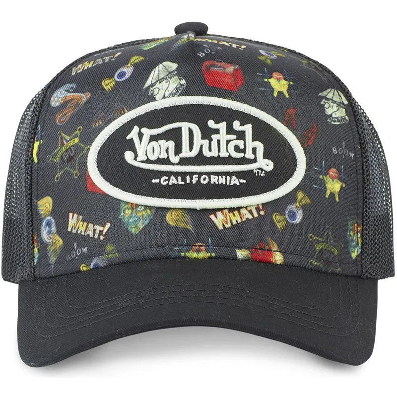 sort-trucker-kasket-tattoo-tat01-fra-von-dutch