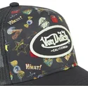 casquette-trucker-noire-tattoo-tat01-von-dutch