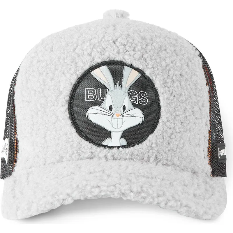 gra-trucker-kasket-i-lammeuld-bugs-bunny-fur1-bug1-looney-tunes-fra-capslab