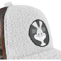 gorra-trucker-grigia-in-pile-bugs-bunny-fur1-bug1-looney-tunes-di-capslab