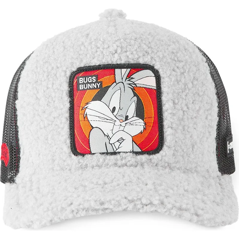 cappelli-curva-grigio-snapback-bugs-bunny-looney-tunes-di-capslab