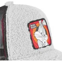 cappellino-trucker-grigio-in-pelliccia-di-pecora-bugs-bunny-fur1-bug2-looney-tunes-di-capslab
