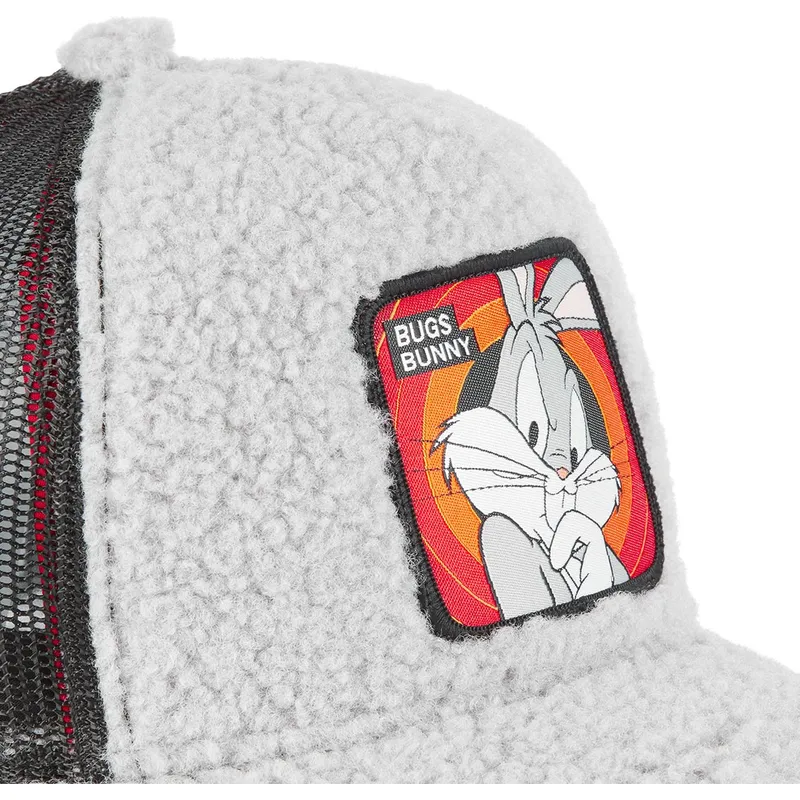cappelli-curva-grigio-snapback-bugs-bunny-looney-tunes-di-capslab