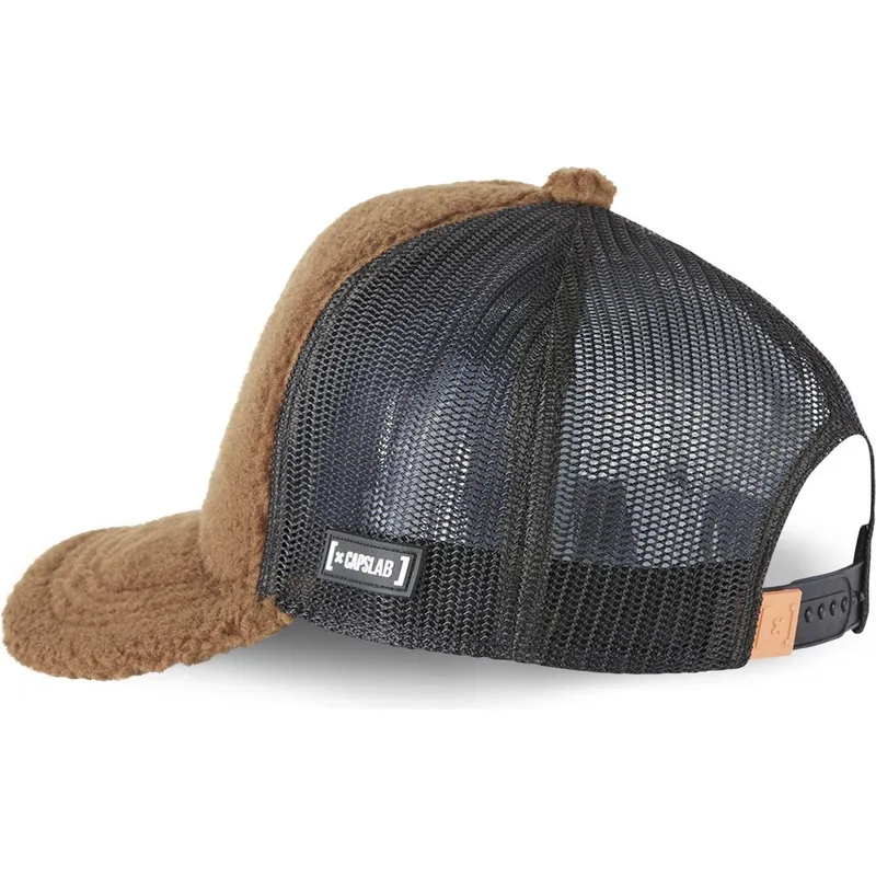cappelli-curva-marrone-snapback-coyote-looney-tunes-di-capslab cappelli-curva-marrone-snapback-coyote-looney-tunes-di-capslab