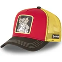 cappellino-trucker-rosso-giallo-e-nero-tom-to4-looney-tunes-di-capslab