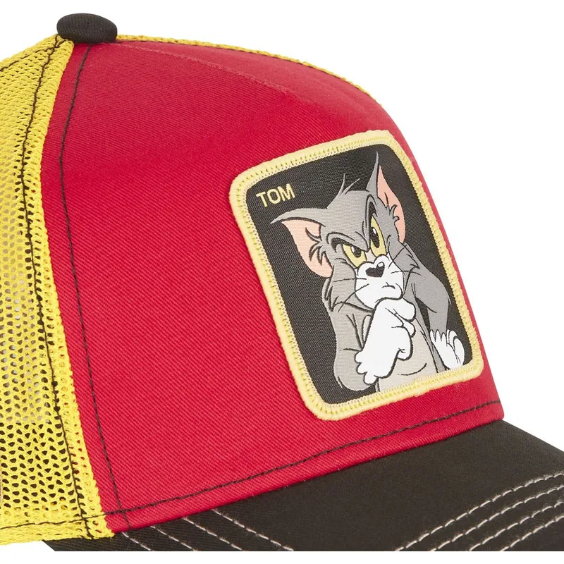 cappelli-curva-rosso-snapback-tom-looney-tunes-di-capslab