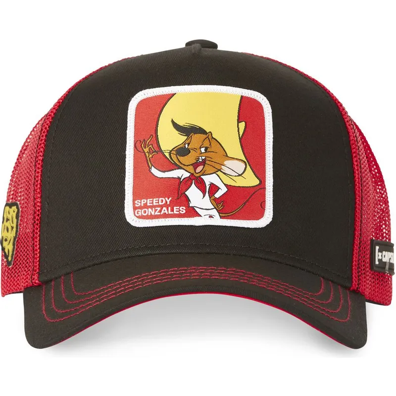 mutzen-gebogen-schwarz-snapback-speedy-gonzales-looney-tunes-von-capslab