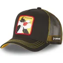 cappelli-curva-nero-snapback-silvestre-looney-tunes-di-capslab
