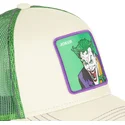 gorra-trucker-beige-und-grun-joker-dc5-jok2-dc-comics-von-capslab