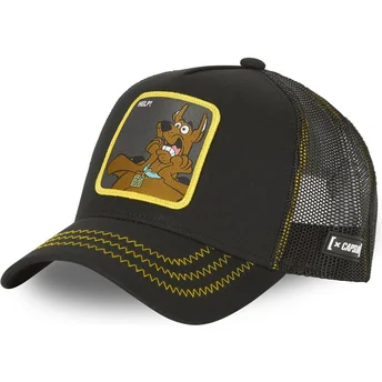 Czarna czapka trucker Scooby-Doo Help! REL2 Scooby-Doo od Capslab
