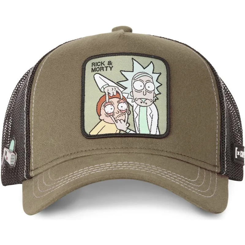 mutzen-gebogen-braun-snapback-rick-und-morty-rick-und-morty-von-capslab mutzen-gebogen-braun-snapback-rick-und-morty-rick-und-morty-von-capslab