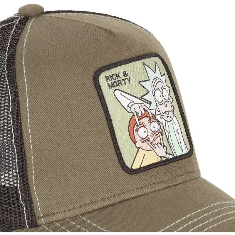 mutzen-gebogen-braun-snapback-rick-und-morty-rick-und-morty-von-capslab mutzen-gebogen-braun-snapback-rick-und-morty-rick-und-morty-von-capslab