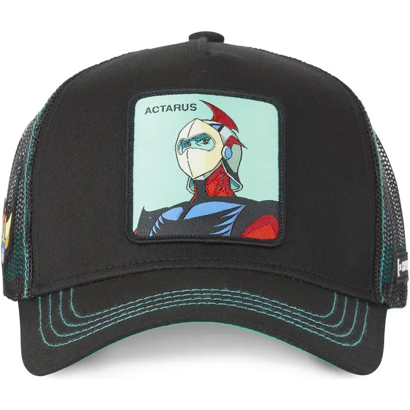 cappellino-trucker-nero-daisuke-duke-fleed-cas-act1-robot-grendizer-di-capslab