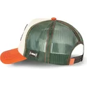 gorra-trucker-beige-verde-e-arancione-bugs-bunny-e-daffy-duck-lo2-looney-tunes-di-capslab