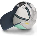 cappellino-trucker-verde-grigio-e-blu-navy-snoopy-pe2-peanuts-di-capslab