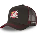 cappelli-curva-nero-snapback-bugs-bunny-e-paperino-looney-tunes-di-capslab