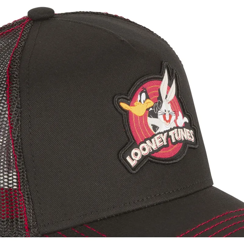 cappelli-curva-nero-snapback-bugs-bunny-e-paperino-looney-tunes-di-capslab cappelli-curva-nero-snapback-bugs-bunny-e-paperino-looney-tunes-di-capslab