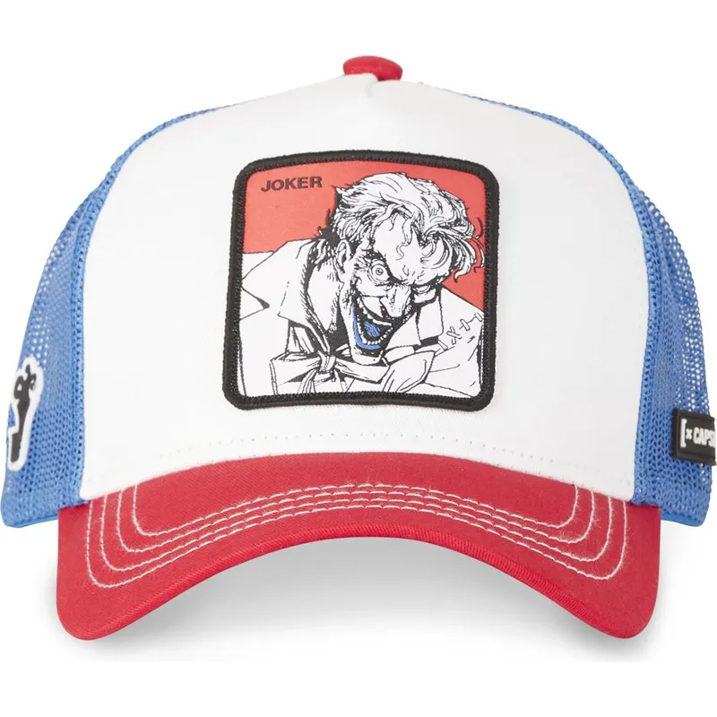 weisse-blaue-und-rote-trucker-kappe-joker-lau2-dc-comics-von-capslab