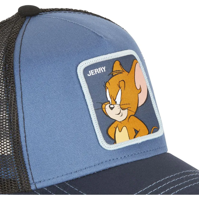 cappelli-curva-blu-marino-snapback-jerry-looney-tunes-di-capslab cappelli-curva-blu-marino-snapback-jerry-looney-tunes-di-capslab