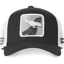 cappellino-trucker-nero-e-bianco-daffy-duck-da2-looney-tunes-di-capslab
