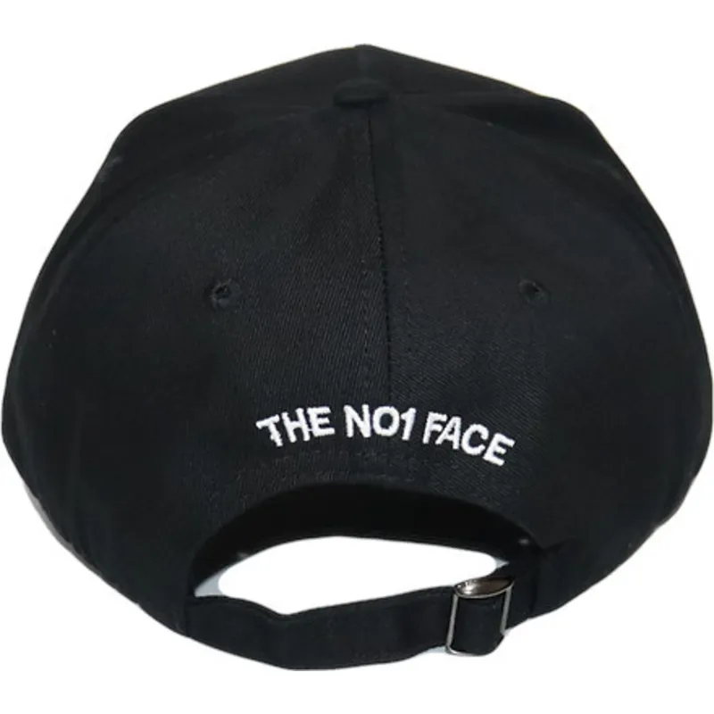 schwarze-gebogene-verstellbare-kappe-no1-cares-distressed-black-gold-logo-von-the-no1-face