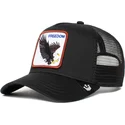 goorin-bros-freedom-adler-schwarze-trucker-kappe