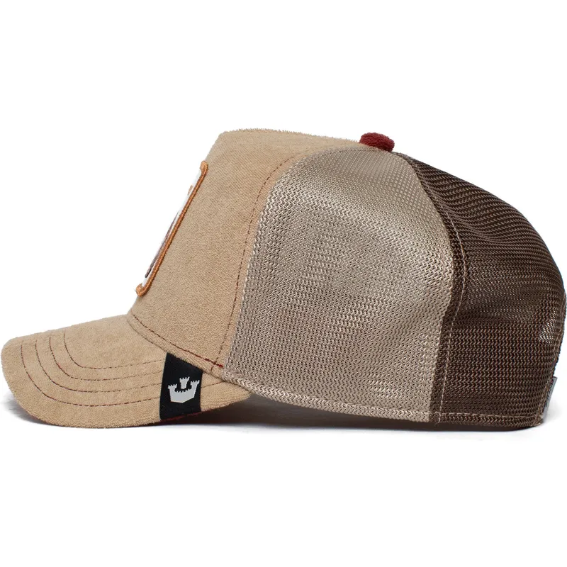 mutzen-gebogen-braun-snapback-the-farm-von-goorin-bros mutzen-gebogen-braun-snapback-the-farm-von-goorin-bros