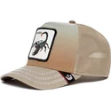 cappello-trucker-beige-scorpione-deadly-get-over-here-the-farm-di-goorin-bros