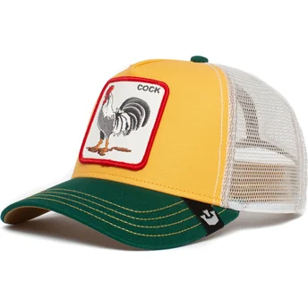 gorra-trucker-gialla-bianca-e-verde-gallo-the-cock-the-farm-di-goorin-bros